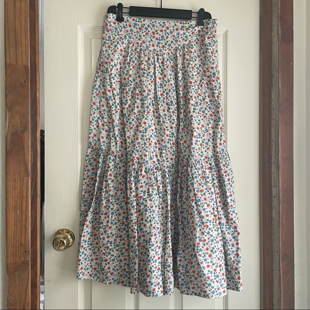 SEA NEW YORK FLORAL SKIRT
